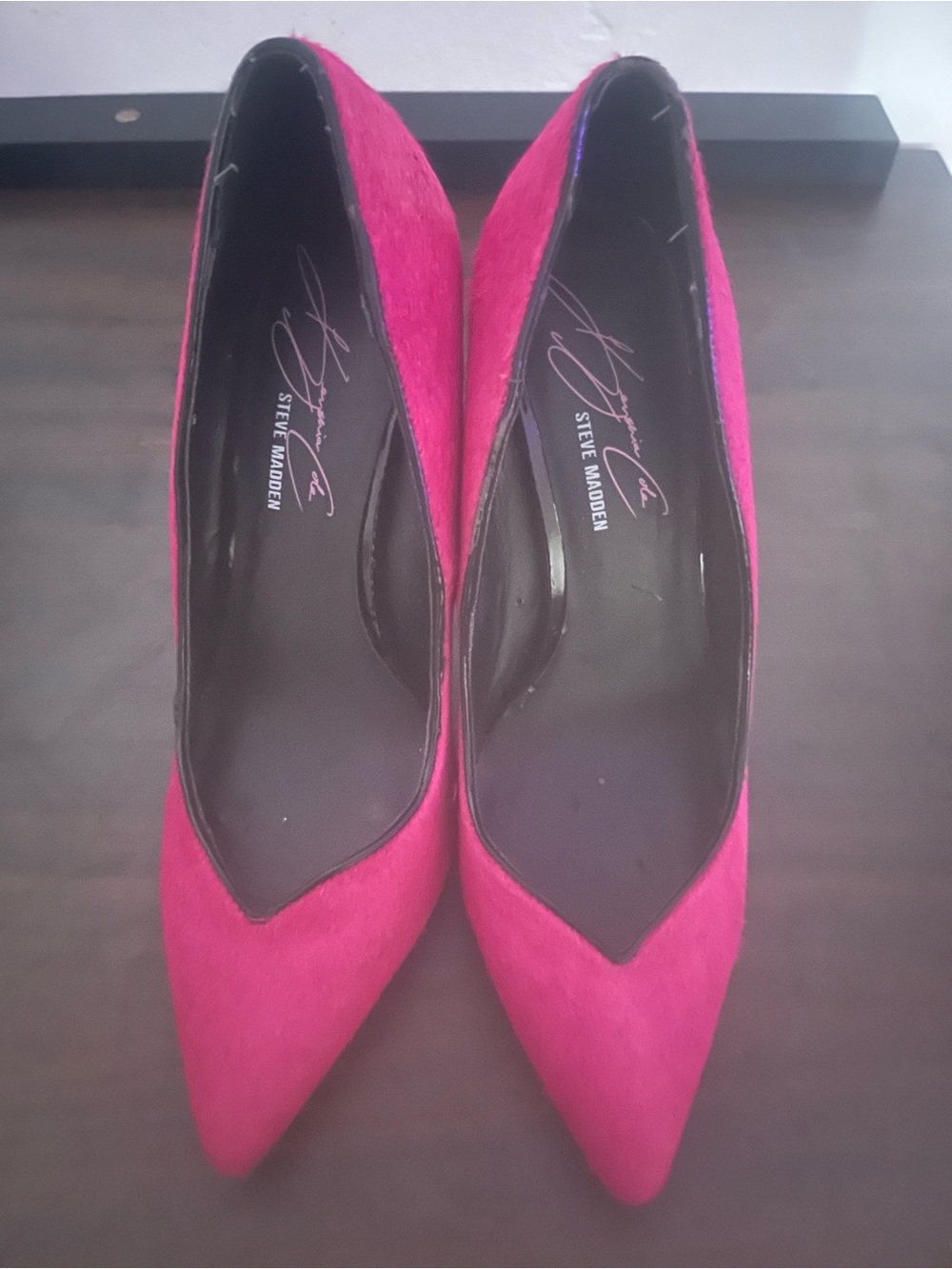 Steve Madden Hot Pink Pointed Toe Pumps